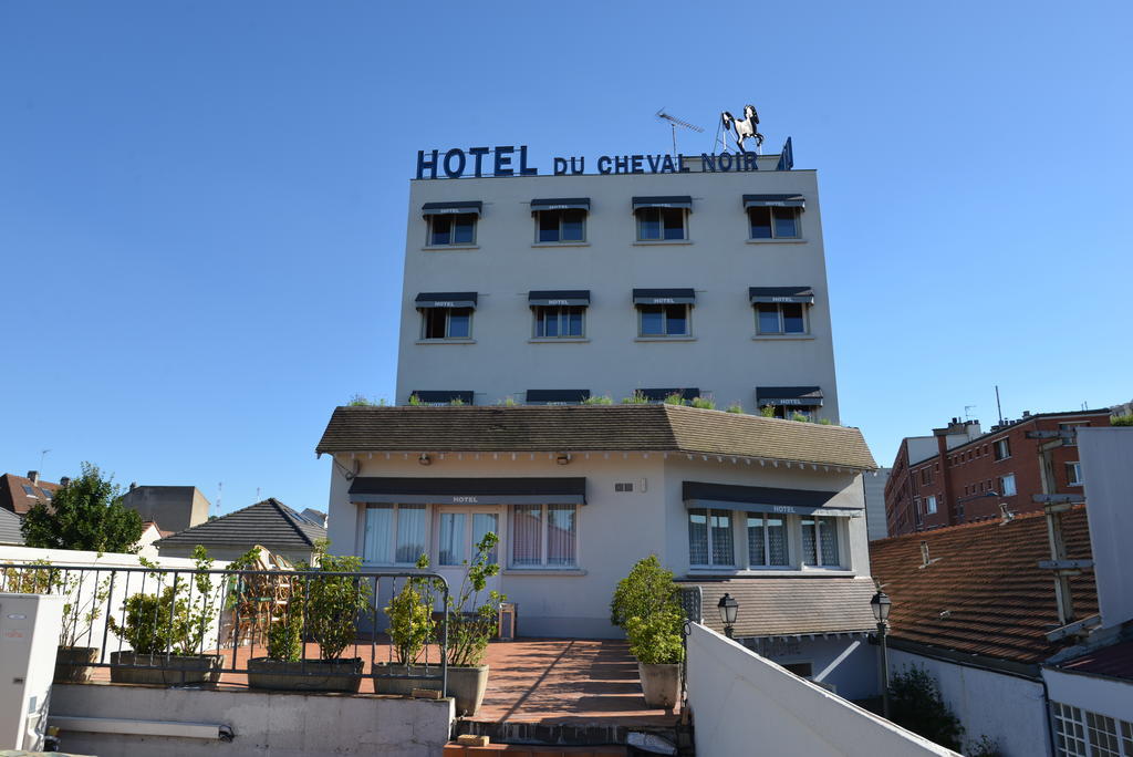 Le Cheval Noir Hôtel Paris Pantin Exterior foto